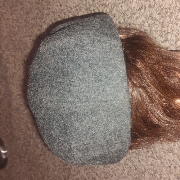 Stetson Newsboy Cap with Ear Covers Wool Blend Gray Men's XL - Picture 5 of 9